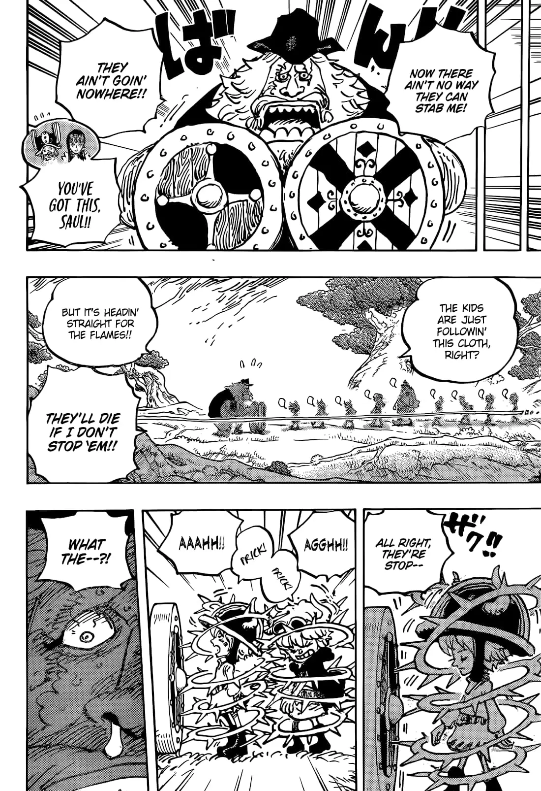 One Piece Manga, chapter 1144, page 11