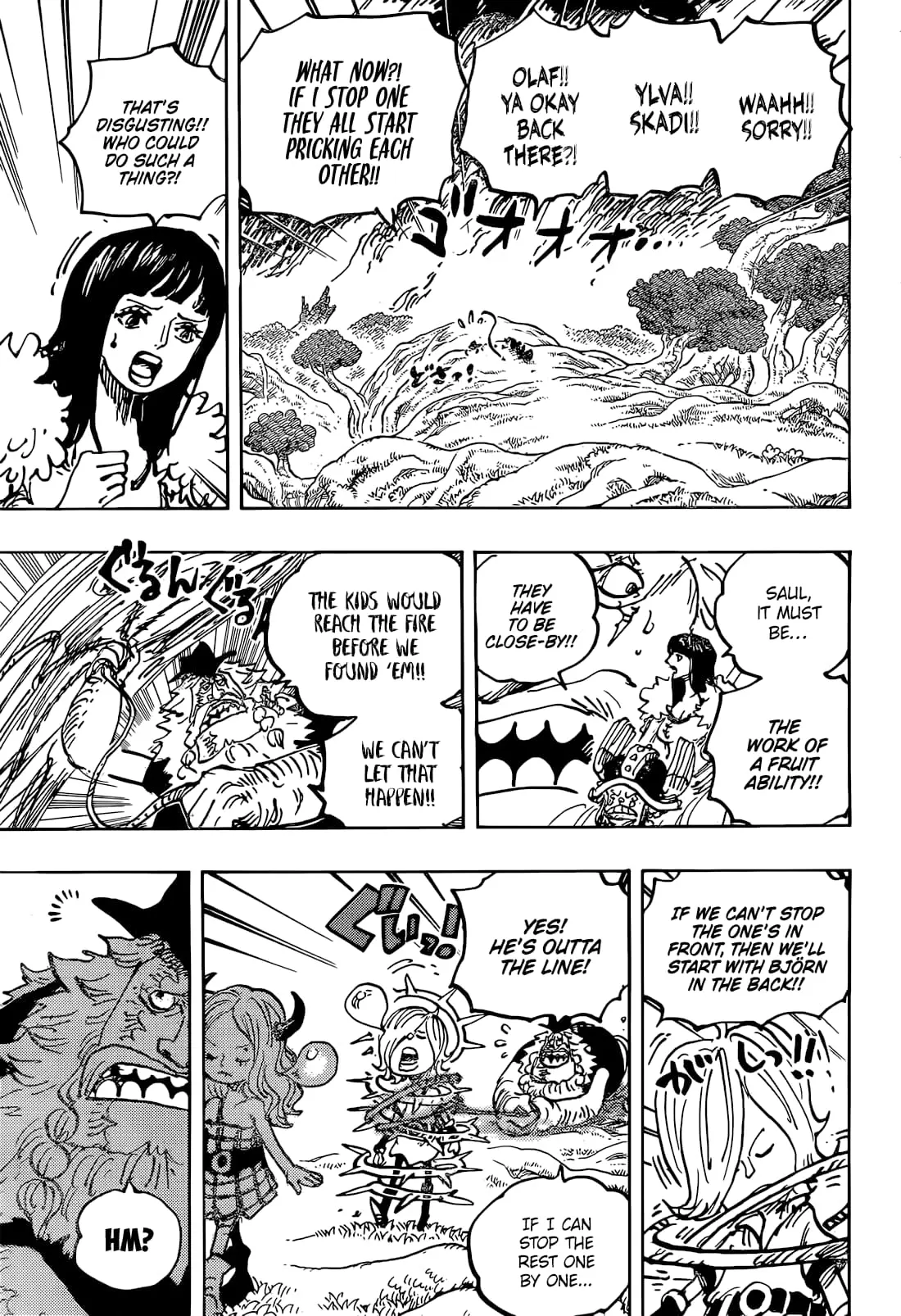One Piece Manga, chapter 1144, page 12