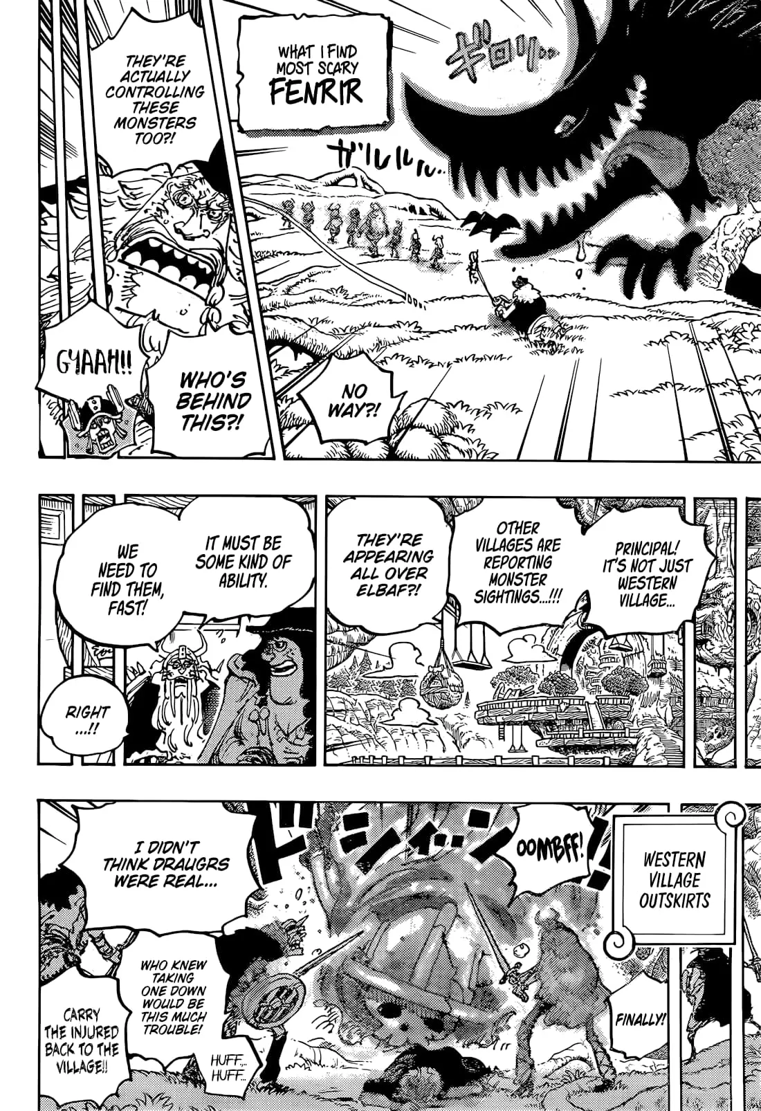 One Piece Manga, chapter 1144, page 13