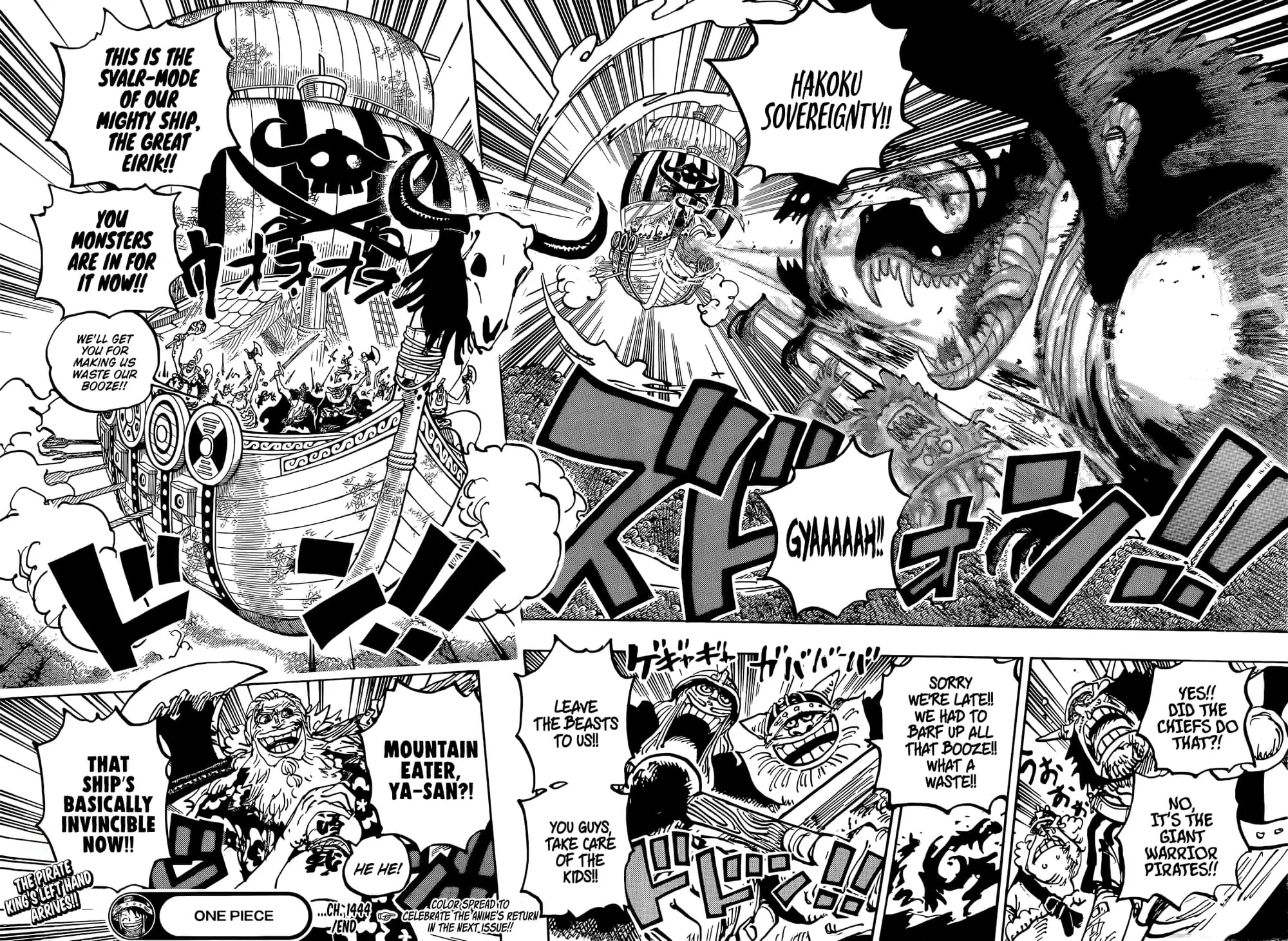 One Piece Manga, chapter 1144, page 15