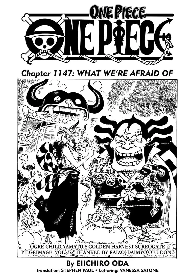 One Piece Manga, chapter 1147, page 1