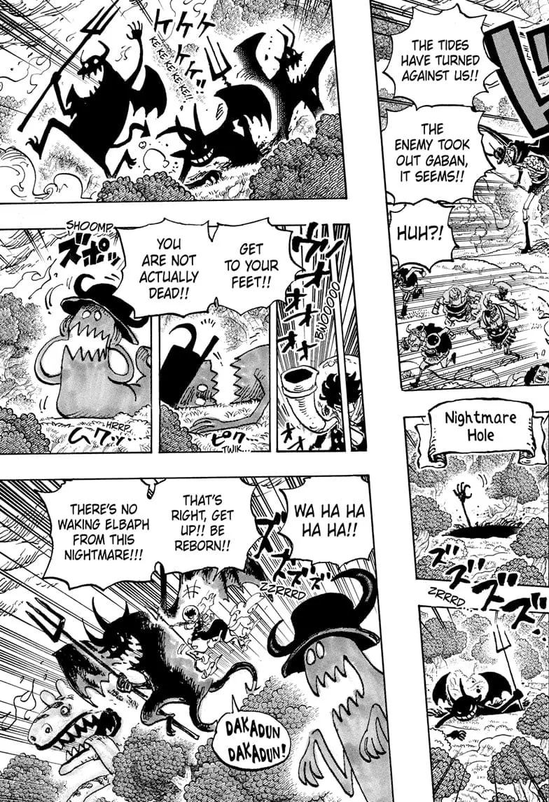 One Piece Manga, chapter 1151, page 5