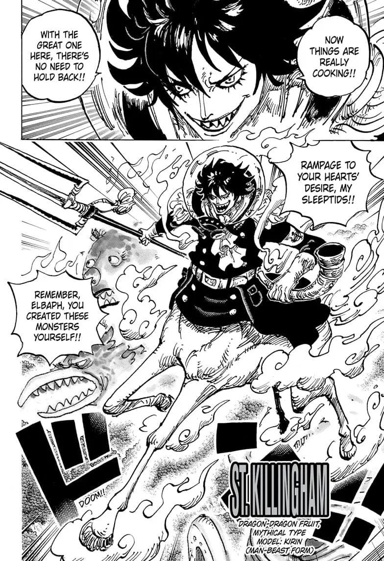 One Piece Manga, chapter 1151, page 6