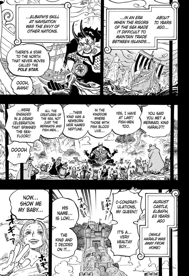 One Piece Manga, chapter 1153, page 13