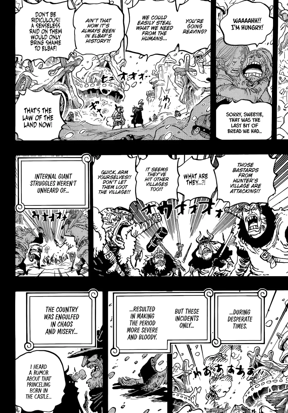 One Piece Manga, chapter 1154, page 4
