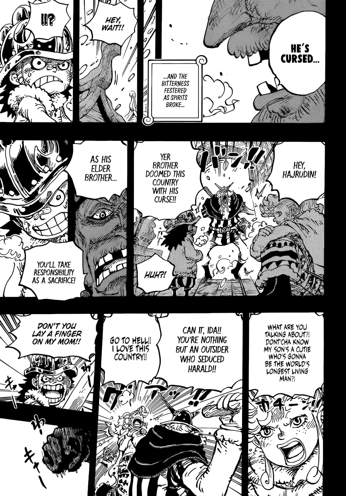 One Piece Manga, chapter 1154, page 5