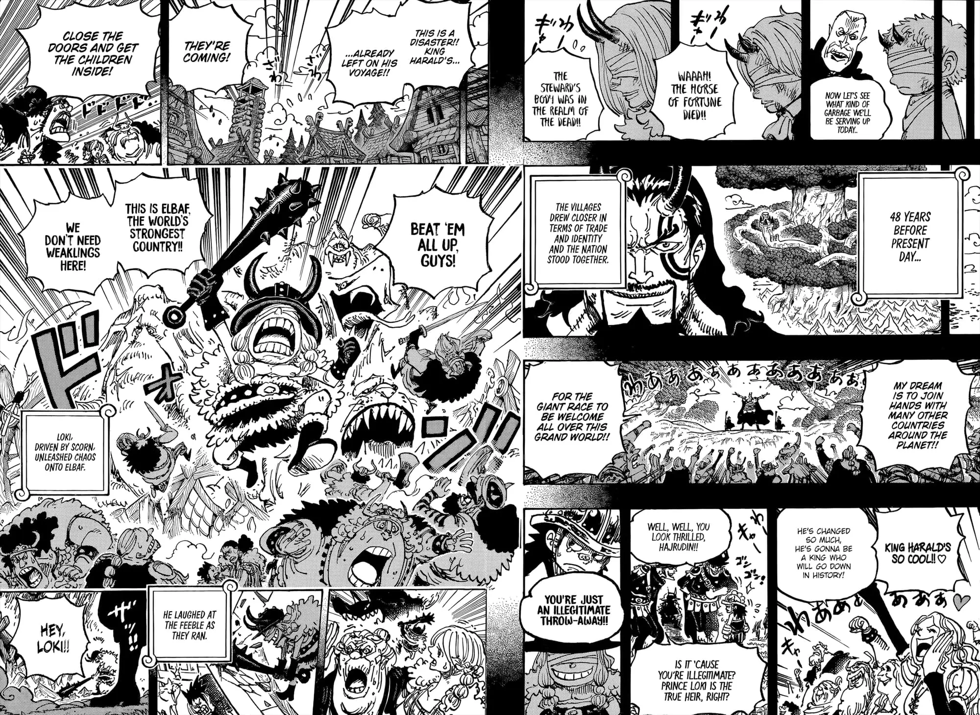 One Piece Manga, chapter 1154, page 11