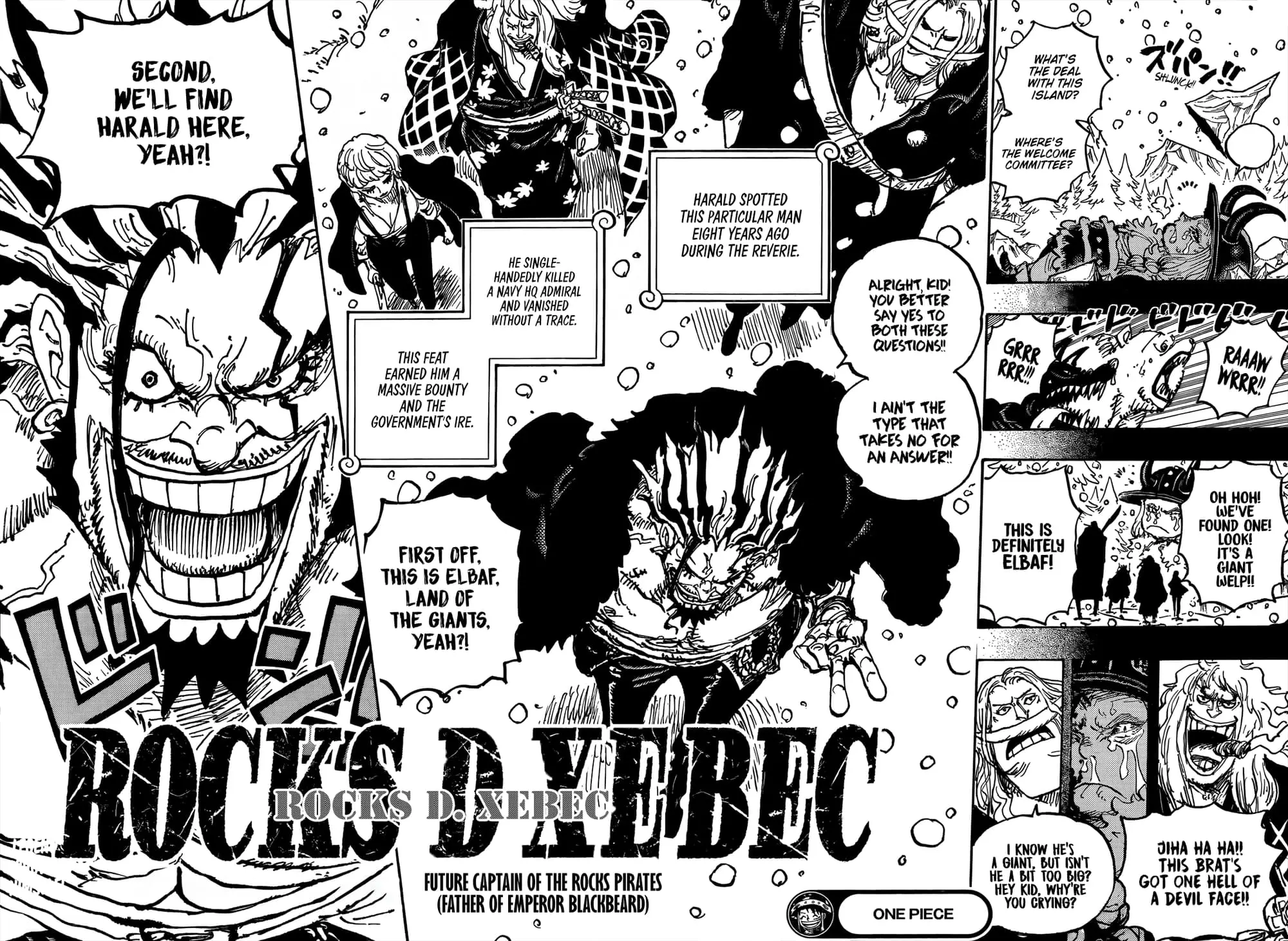 One Piece Manga, chapter 1154, page 14