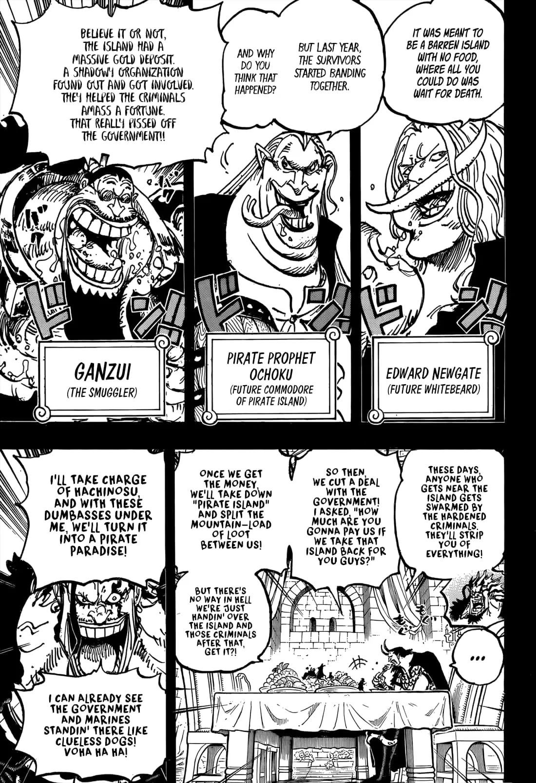 One Piece Manga, chapter 1155, page 13