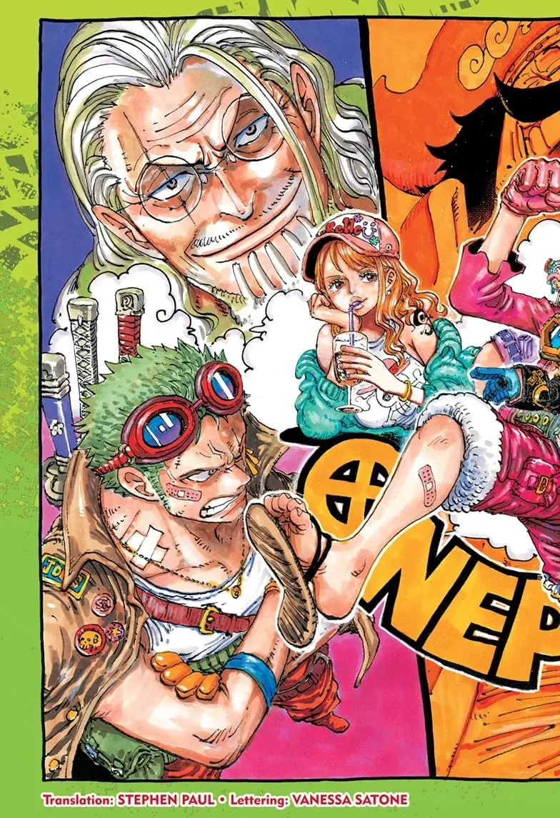 One Piece Manga, chapter 1156, page 2