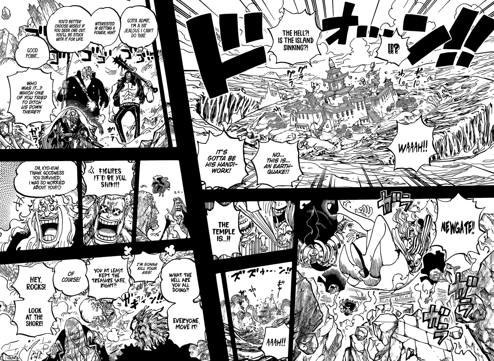 One Piece Manga, chapter 1157, page 3