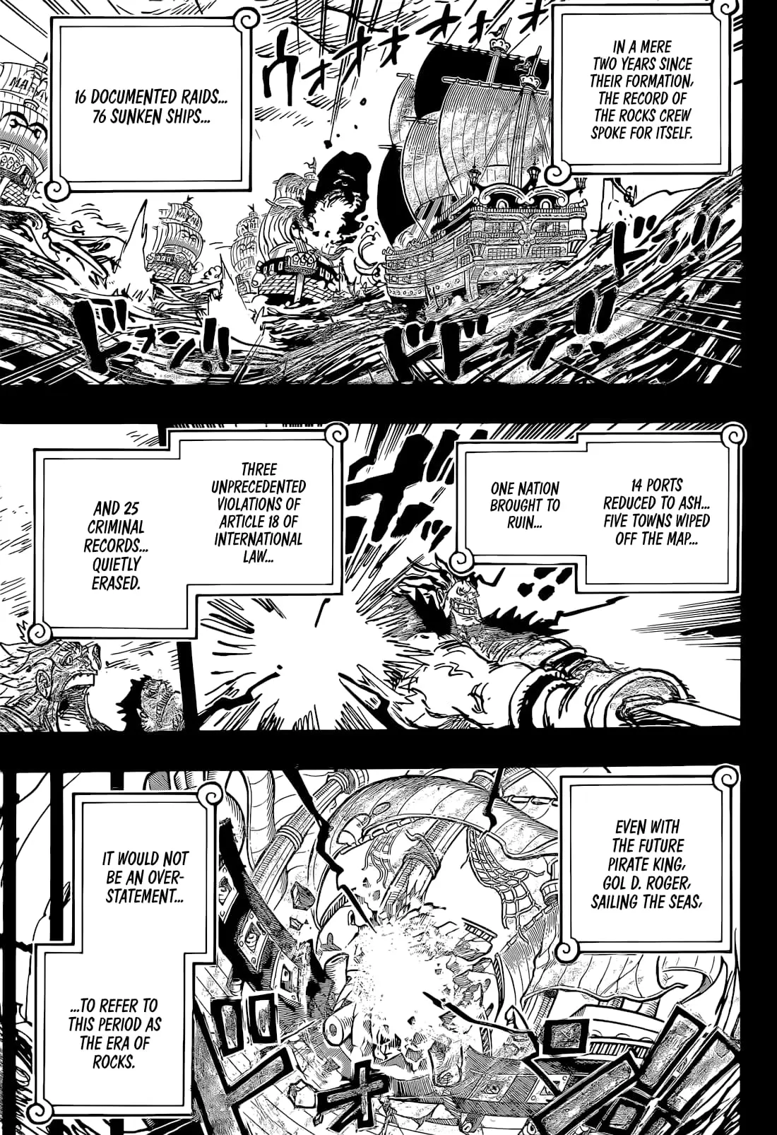 One Piece Manga, chapter 1157, page 5