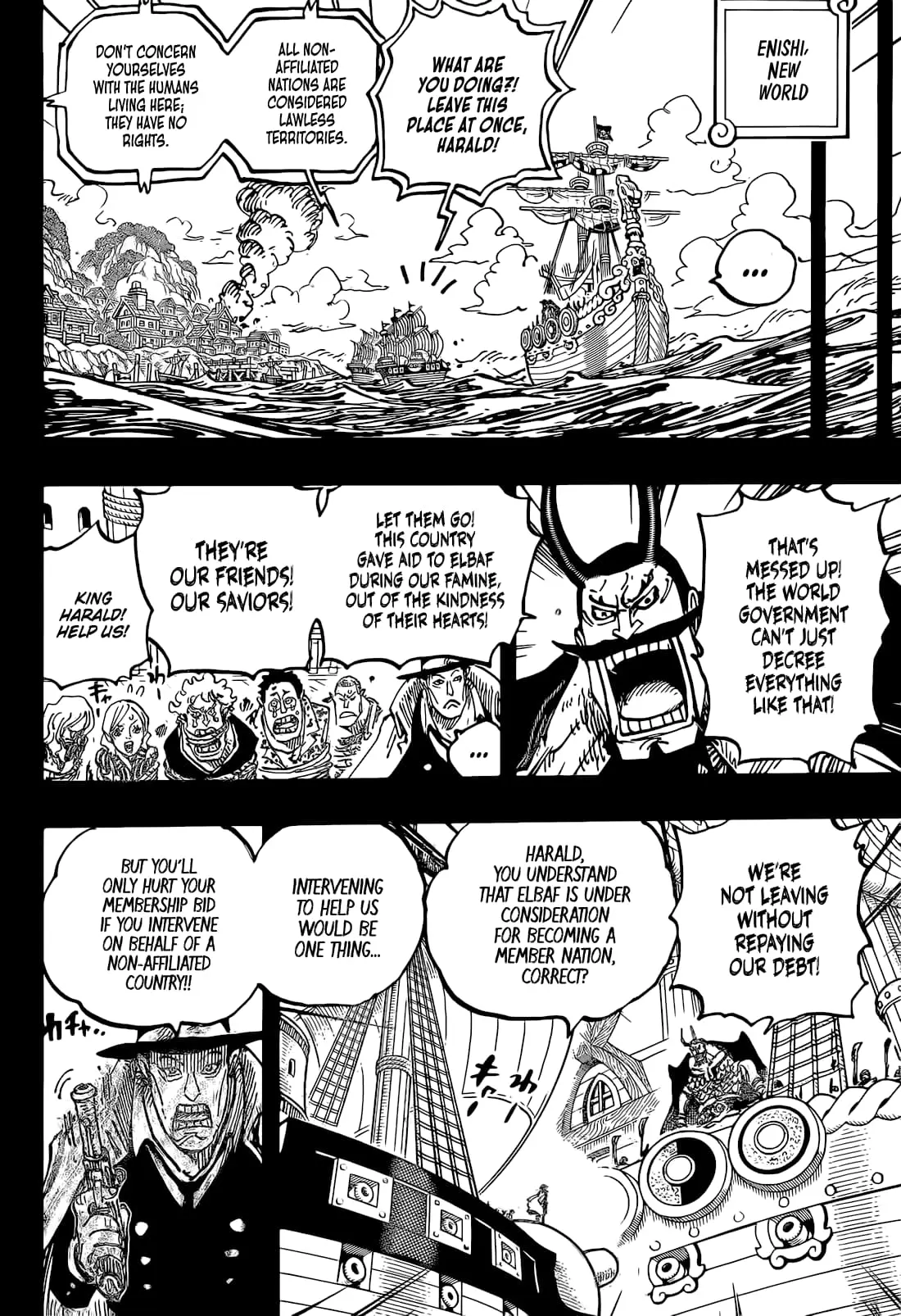One Piece Manga, chapter 1157, page 6