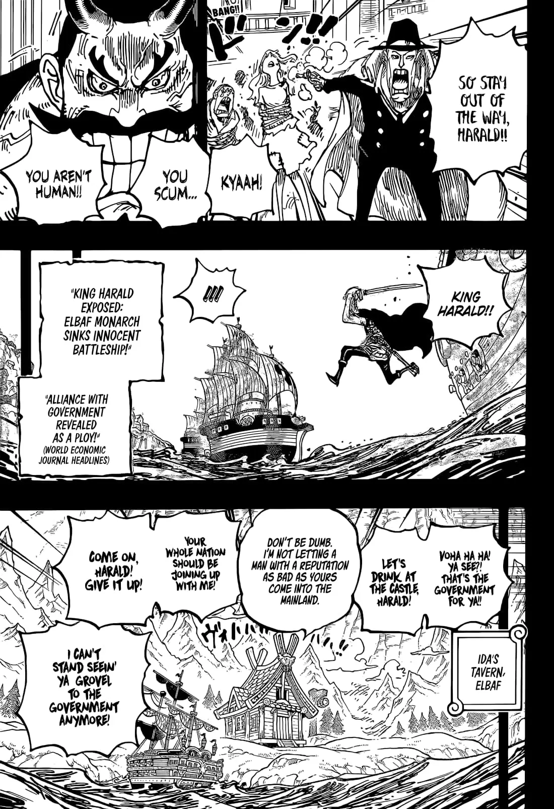 One Piece Manga, chapter 1157, page 7