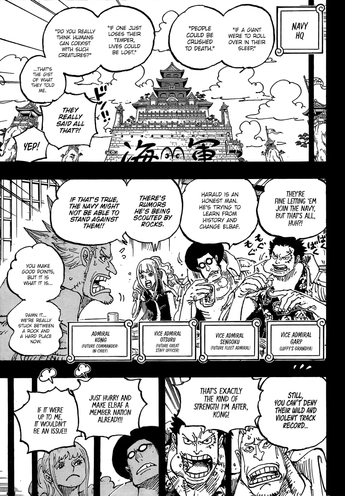 One Piece Manga, chapter 1157, page 9