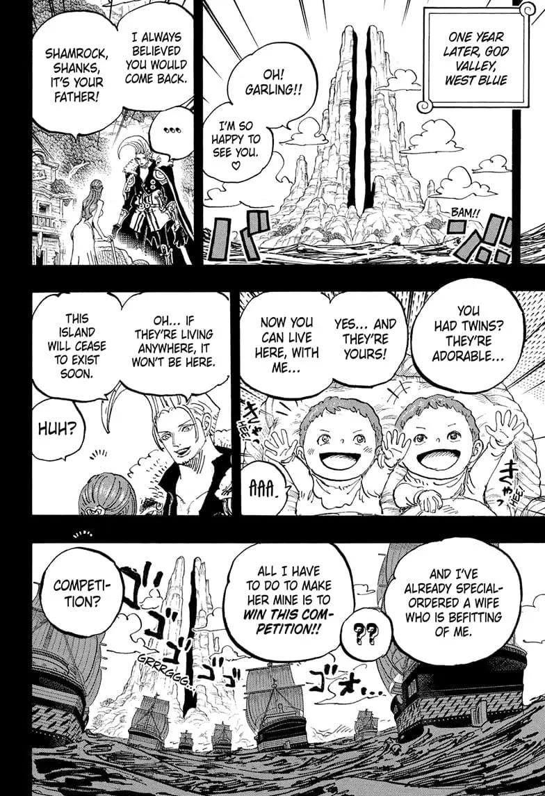 One Piece Manga, chapter 1159, page 4