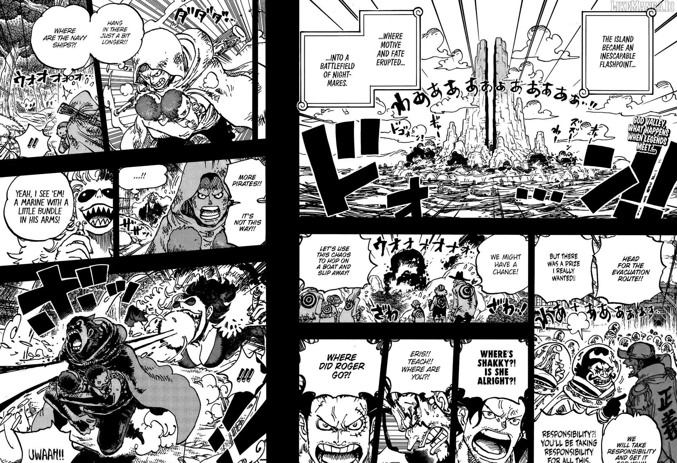 One Piece Manga, chapter 1161, page 5