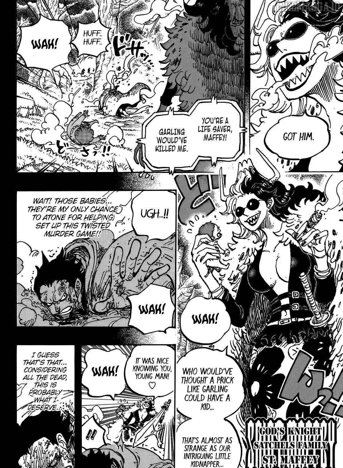 One Piece Manga, chapter 1161, page 7