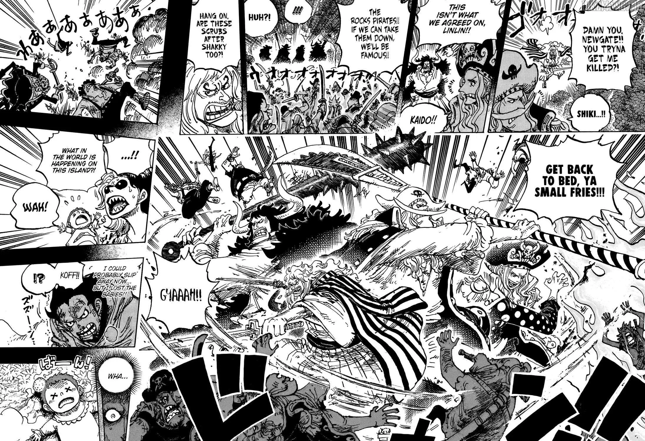 One Piece Manga, chapter 1161, page 11