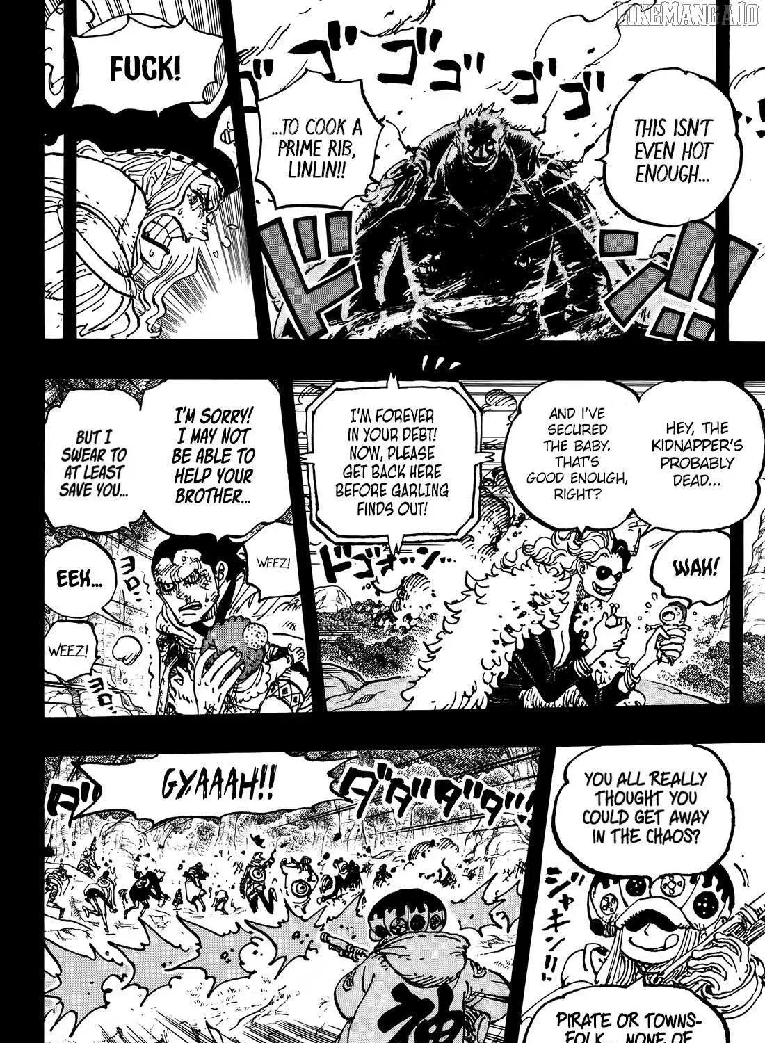 One Piece Manga, chapter 1161, page 17