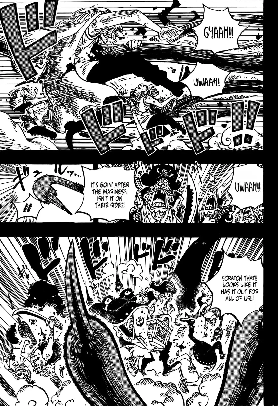 One Piece Manga, chapter 1163, page 3