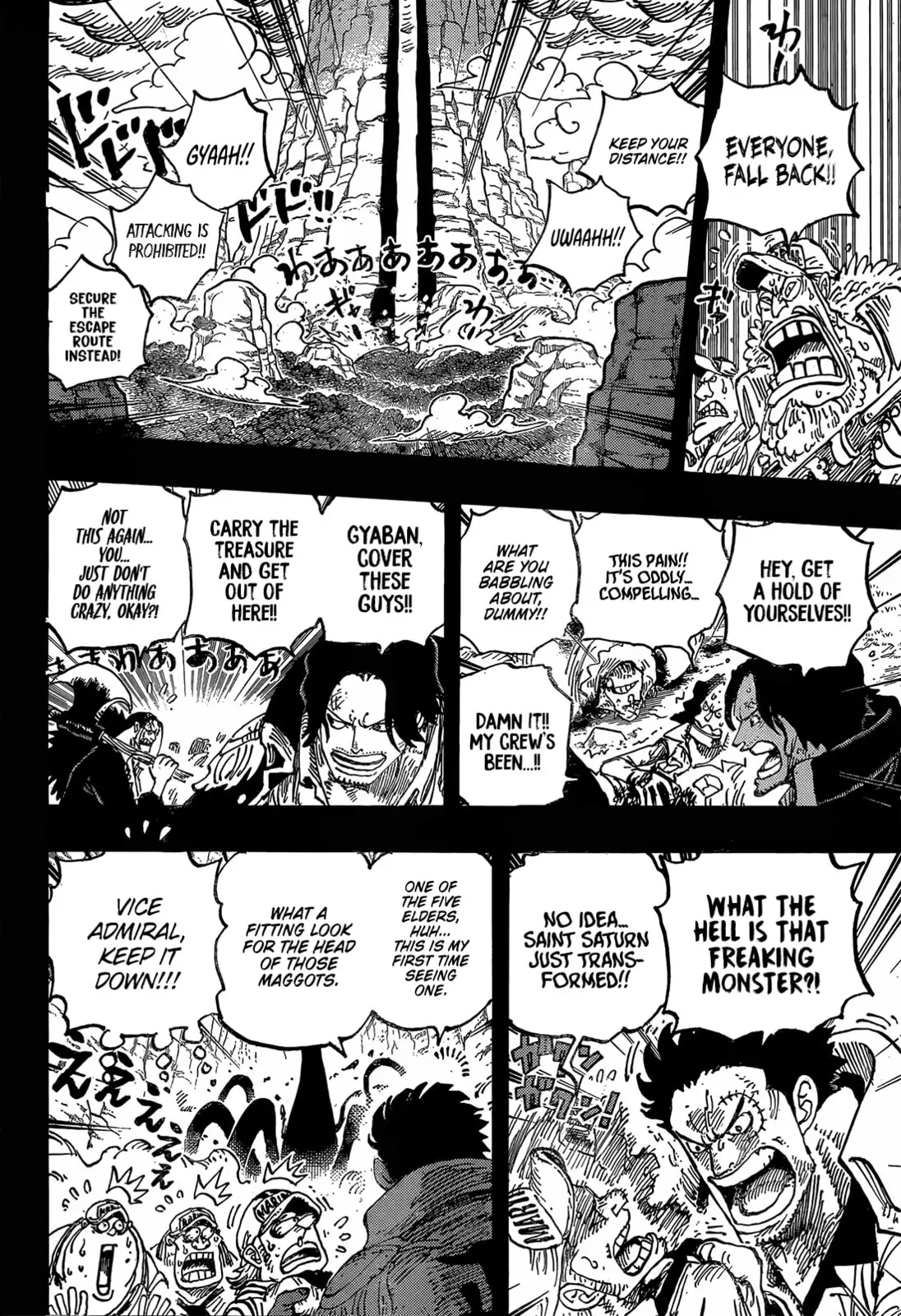One Piece Manga, chapter 1163, page 4