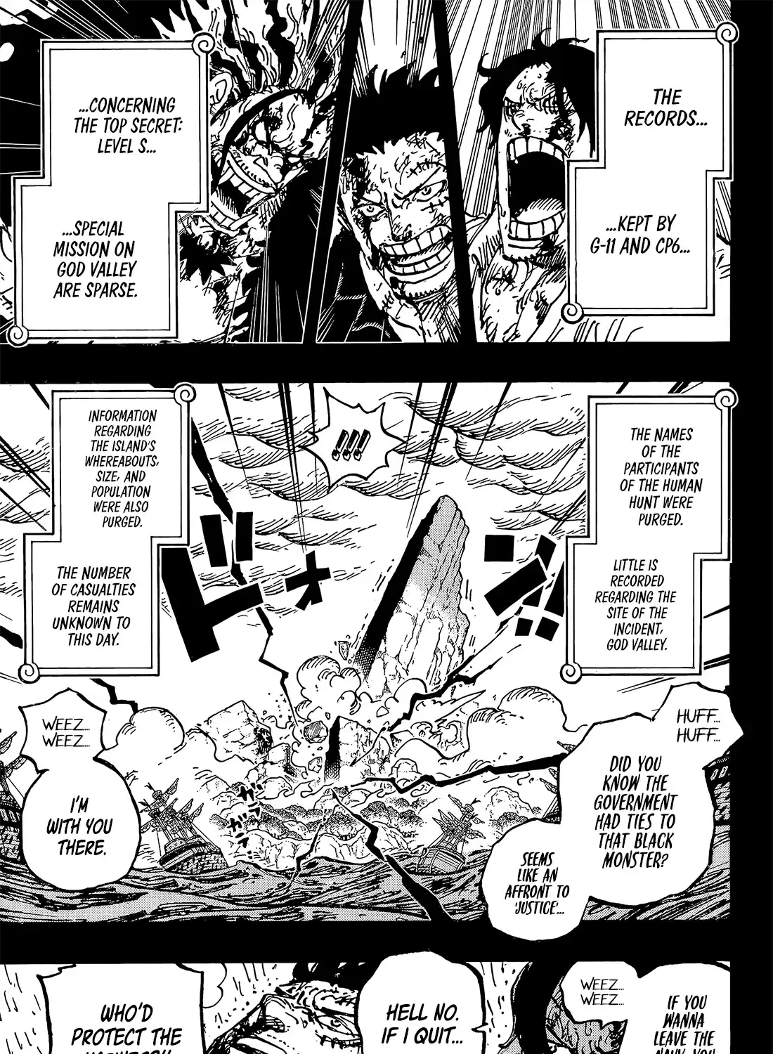 One Piece Manga, chapter 1165, page 22