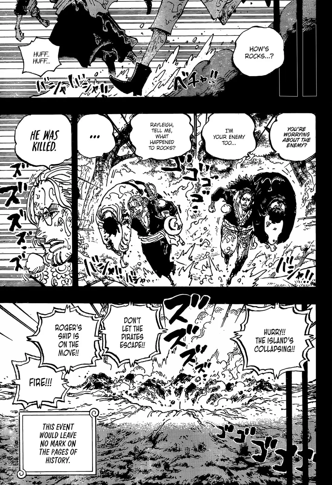 One Piece Manga, chapter 1166, page 4