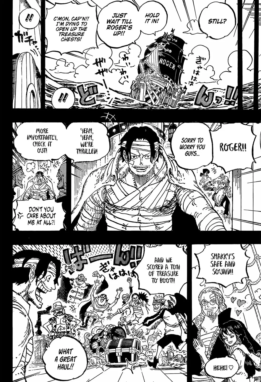 One Piece Manga, chapter 1166, page 6