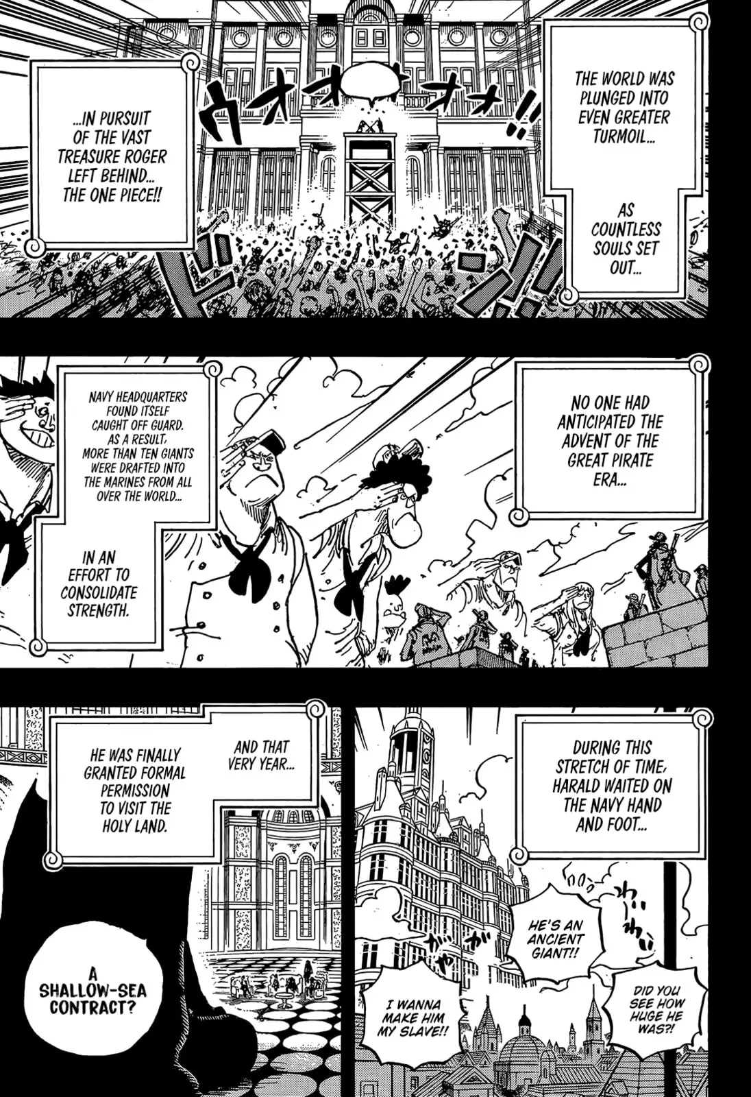 One Piece Manga, chapter 1167, page 5
