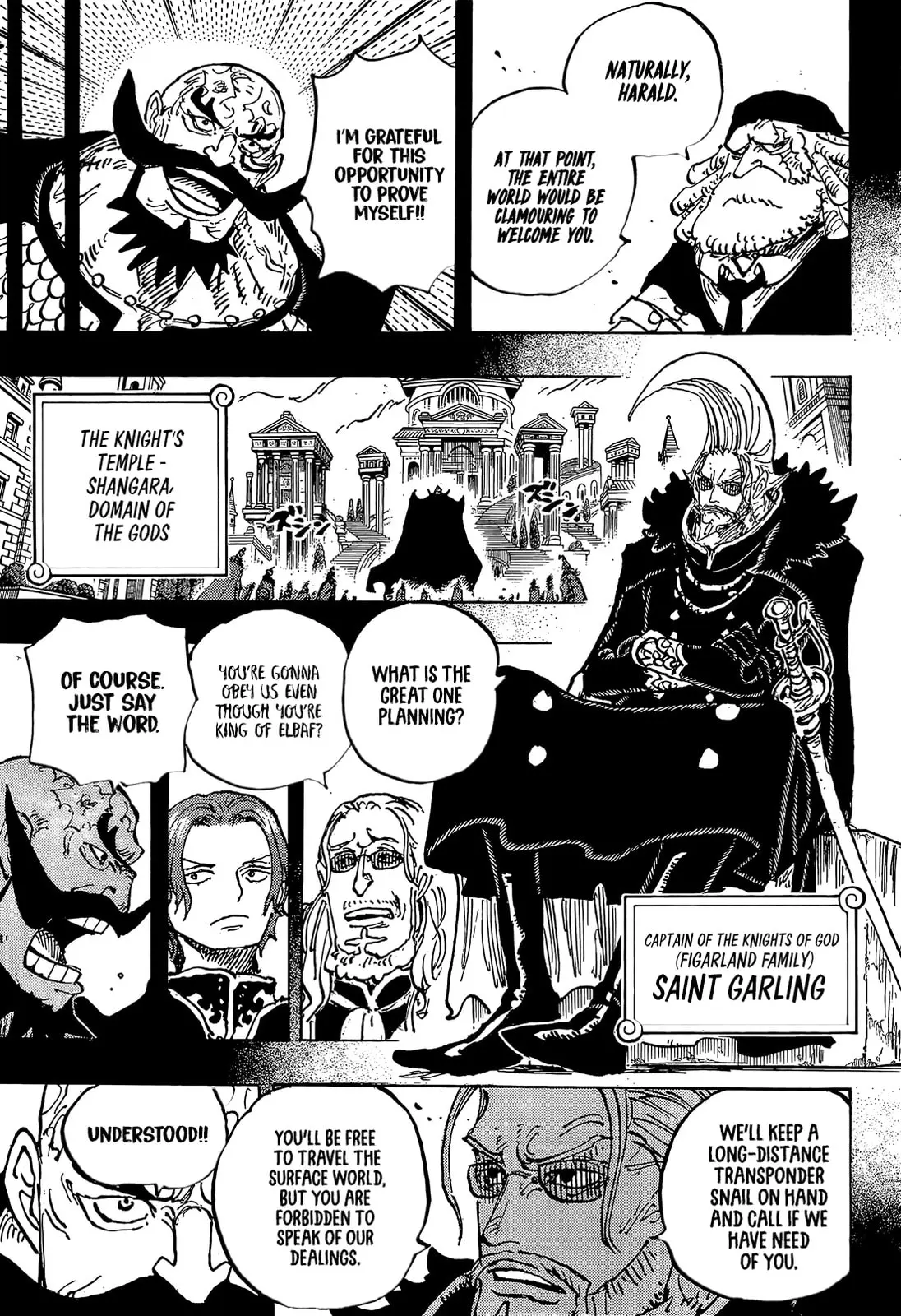 One Piece Manga, chapter 1167, page 7