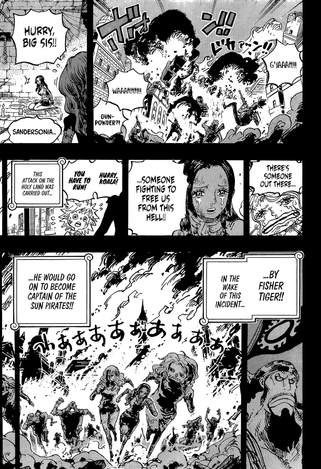 One Piece Manga, chapter 1167, page 11