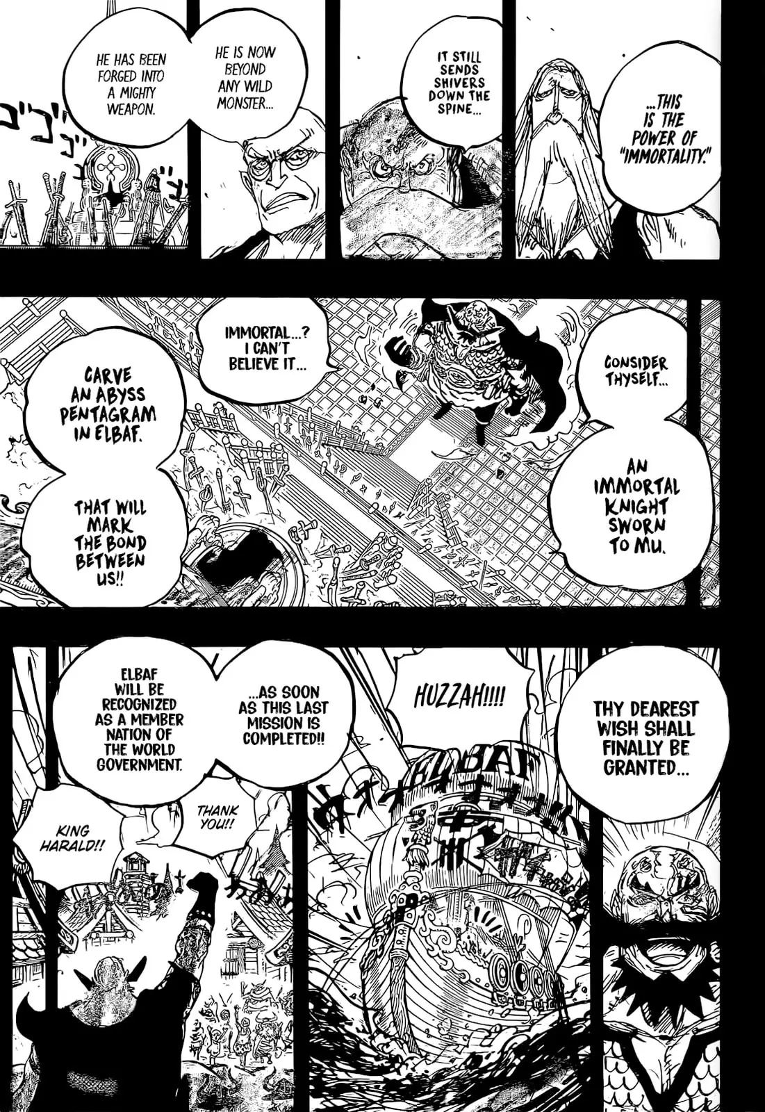 One Piece Manga, chapter 1168, page 11