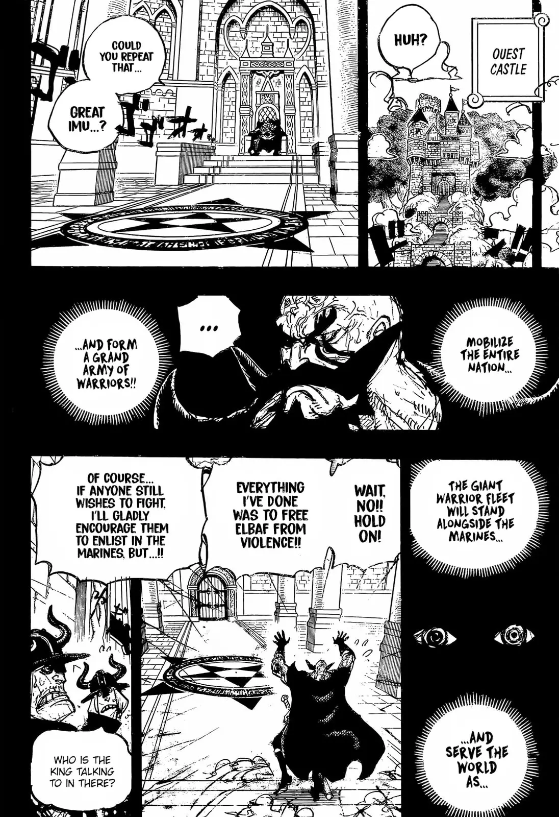 One Piece Manga, chapter 1168, page 12