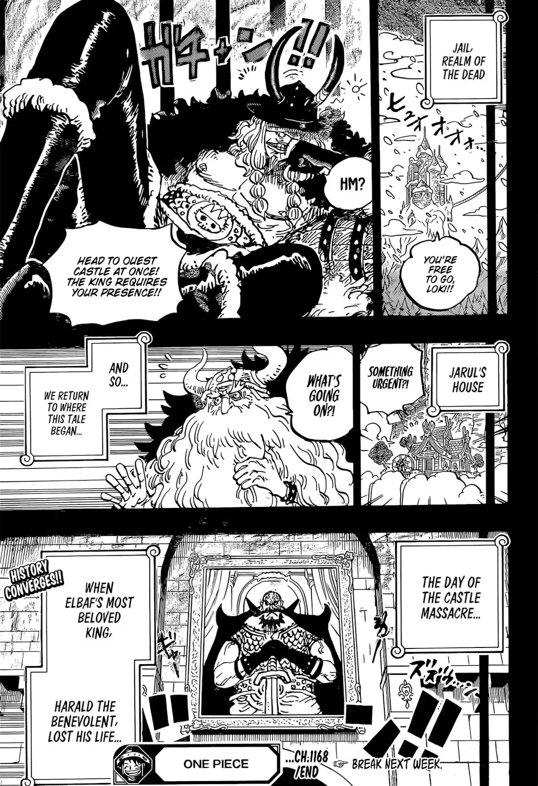 One Piece Manga, chapter 1168, page 15
