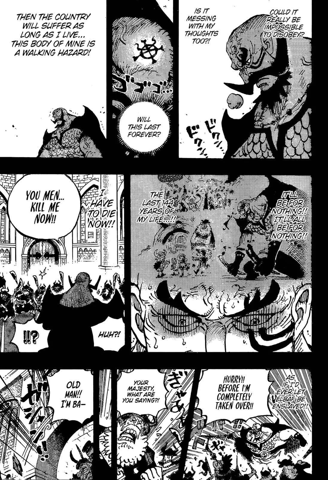 One Piece Manga, chapter 1169, page 5