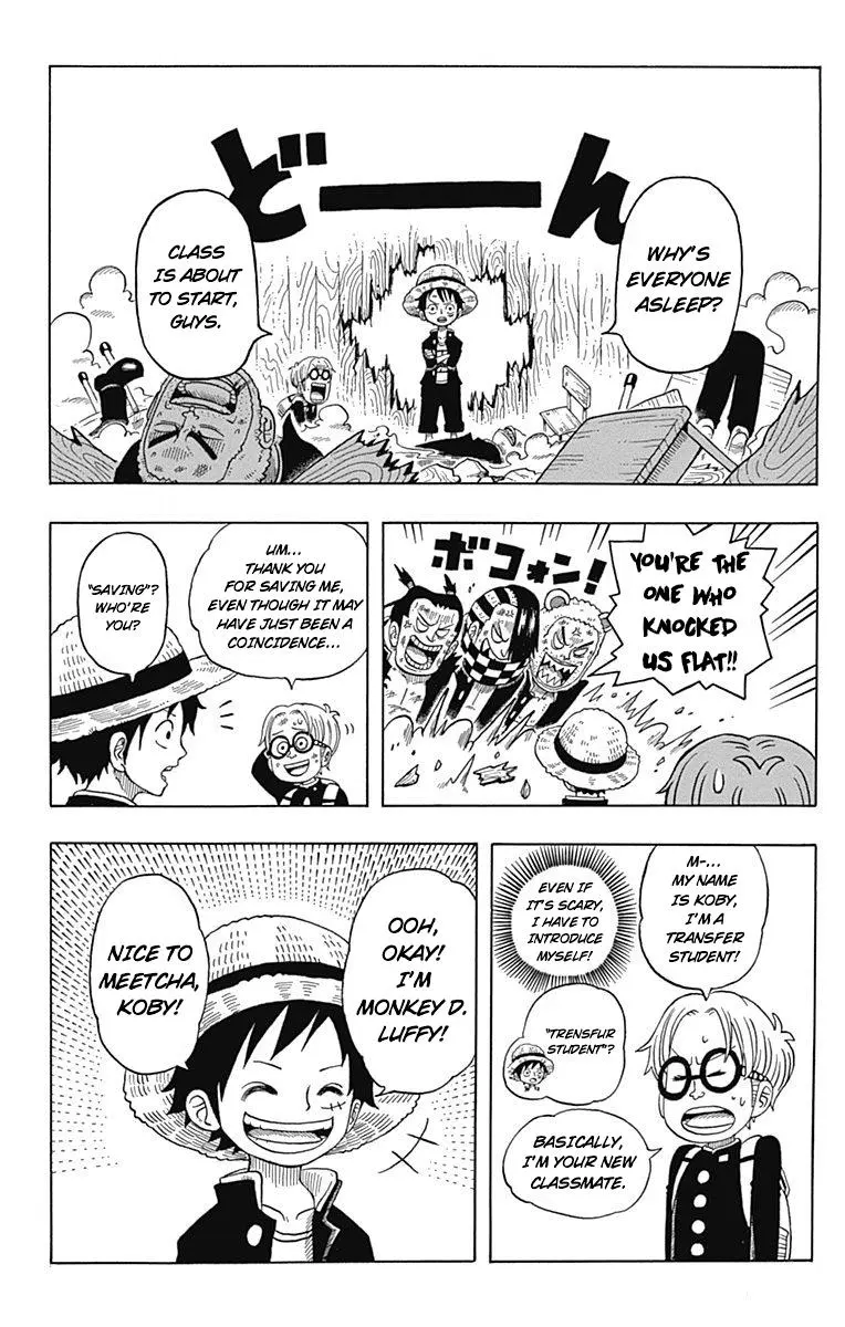 One Piece Academy, chapter 1, page 8
