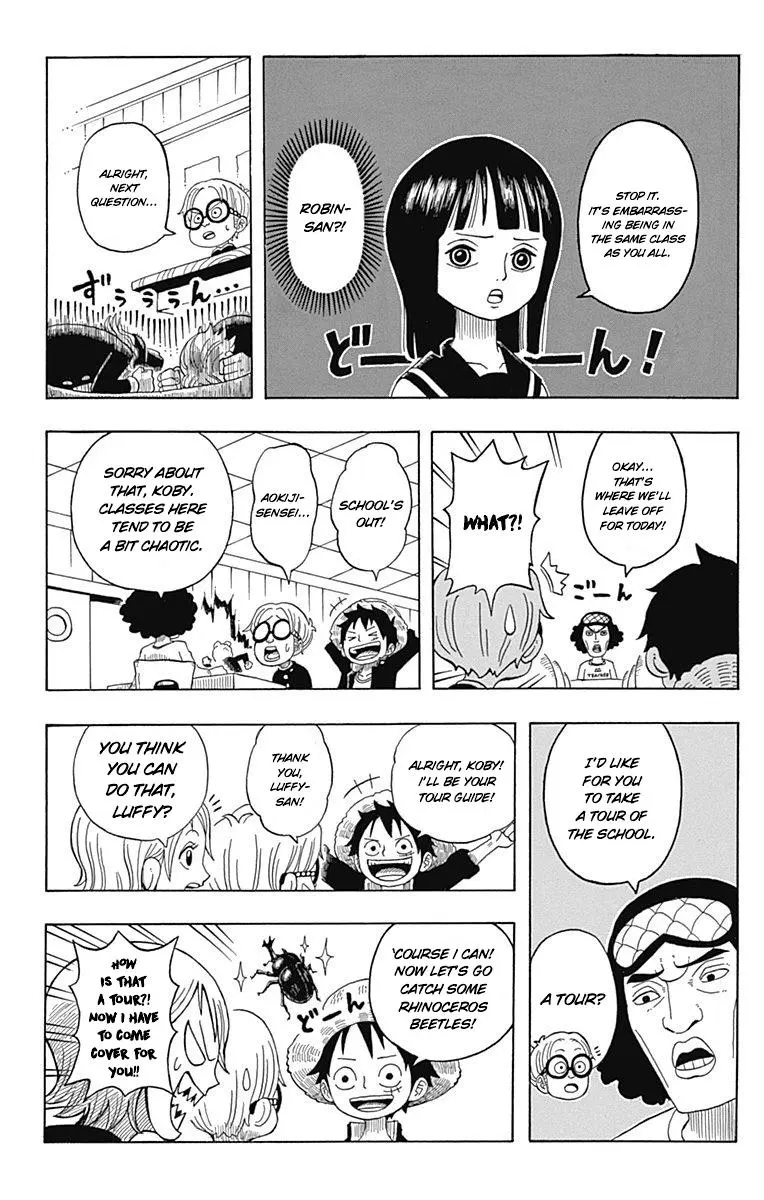One Piece Academy, chapter 1, page 16