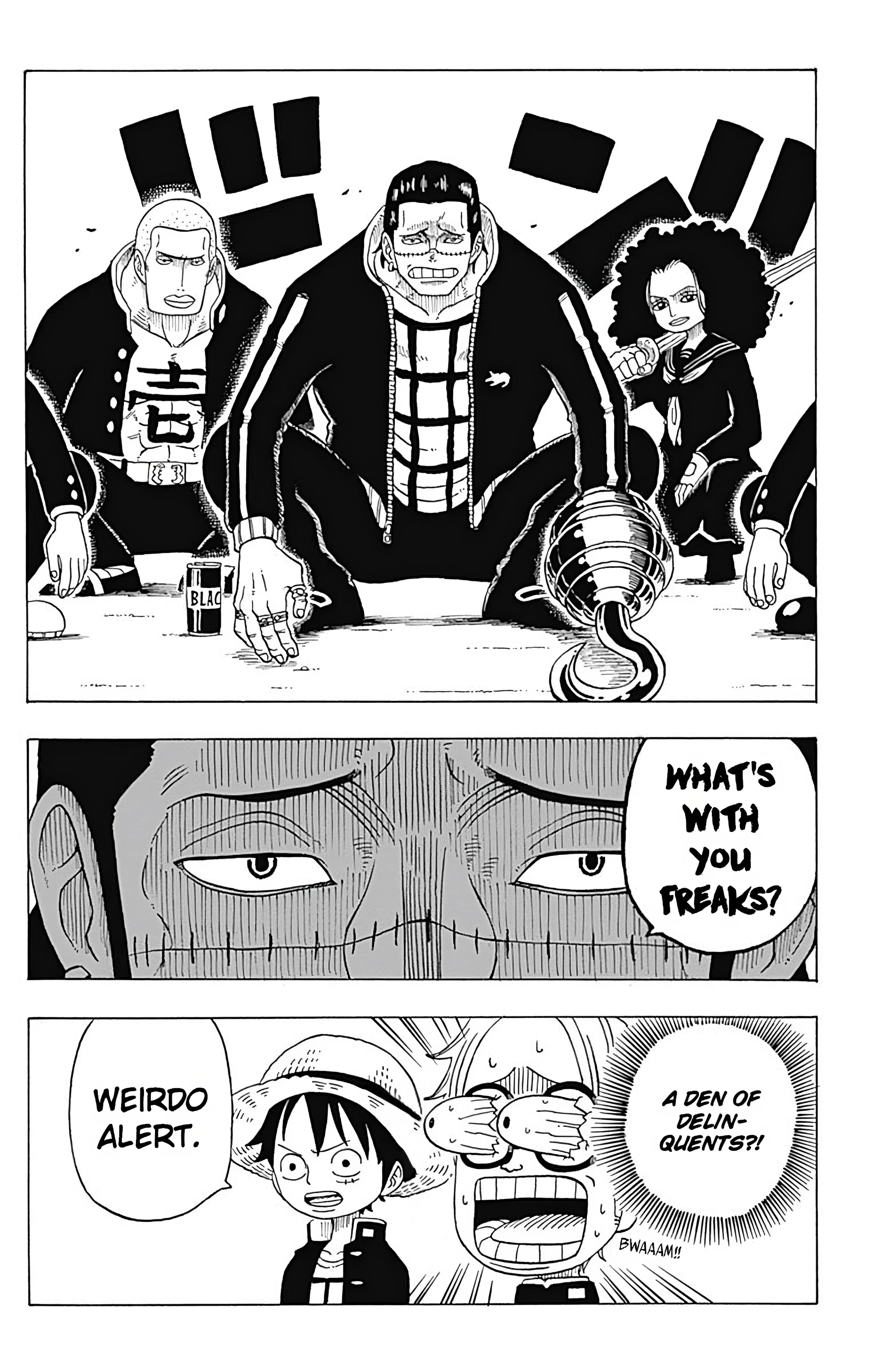 One Piece Academy, chapter 3, page 7