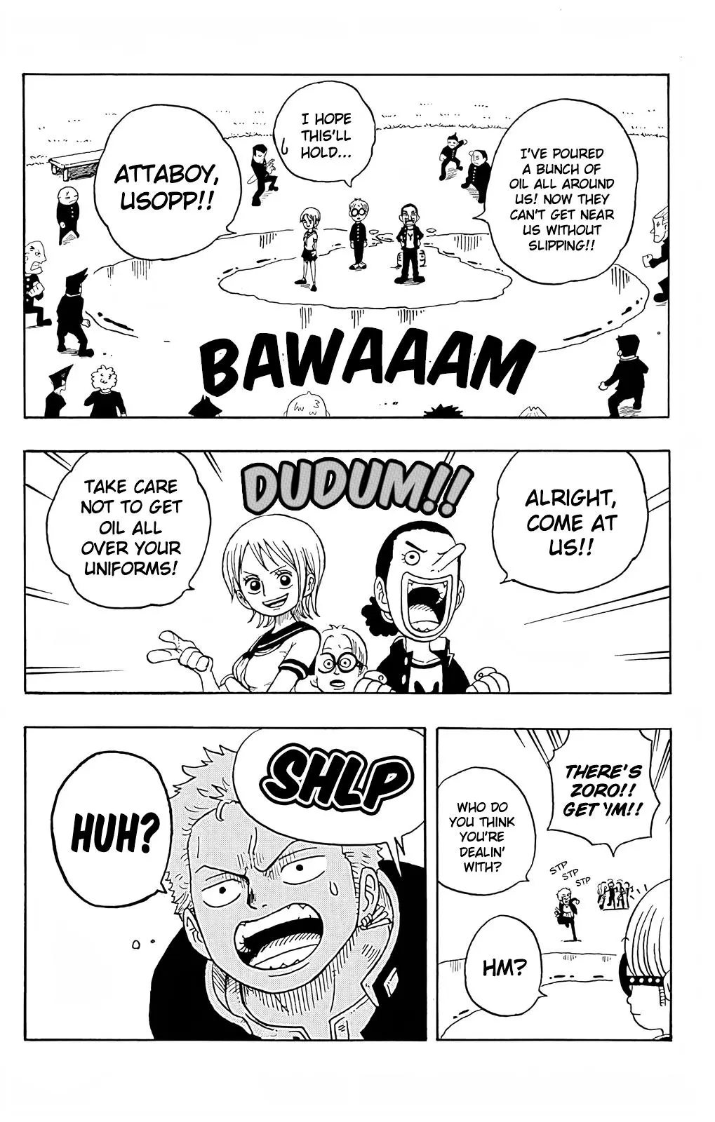 One Piece Academy, chapter 4, page 18