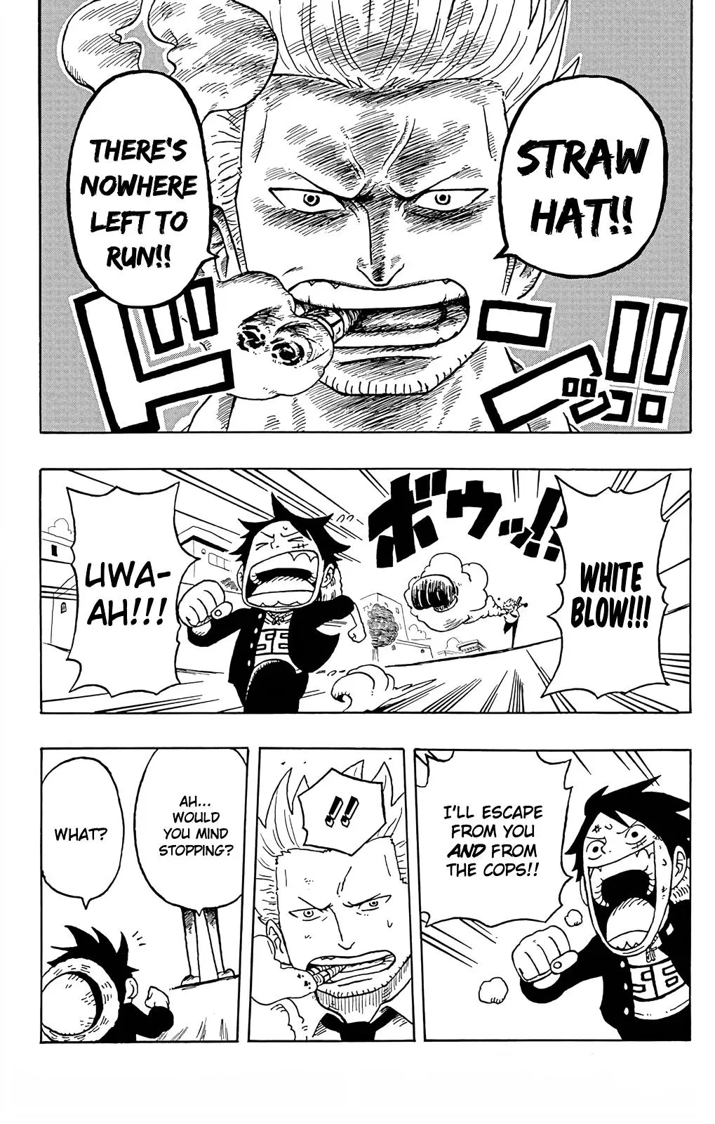 One Piece Academy, chapter 4, page 25
