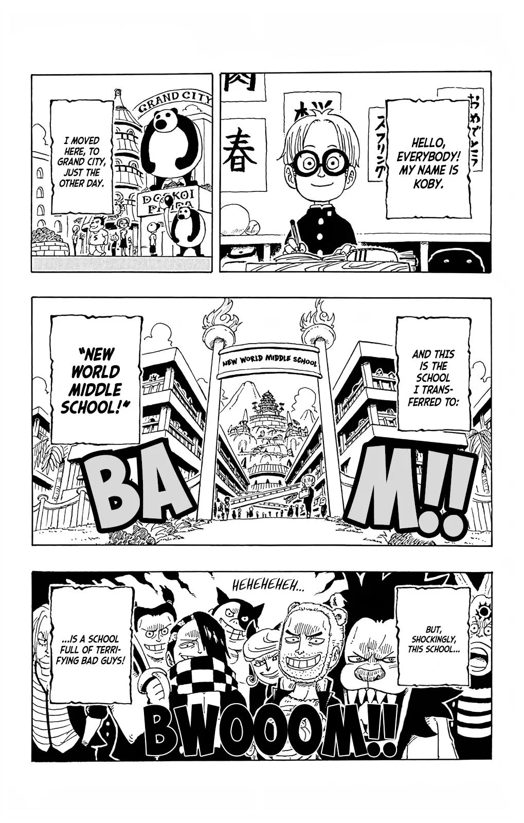 One Piece Academy, chapter 5, page 2