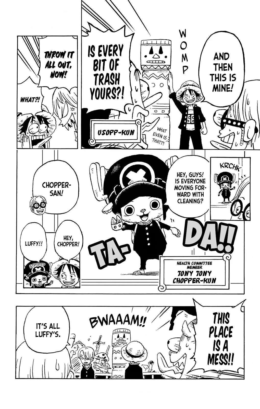 One Piece Academy, chapter 5, page 7