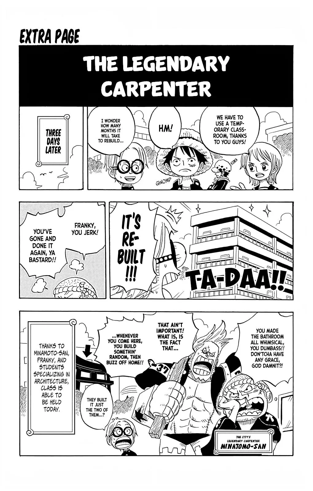 One Piece Academy, chapter 5, page 32