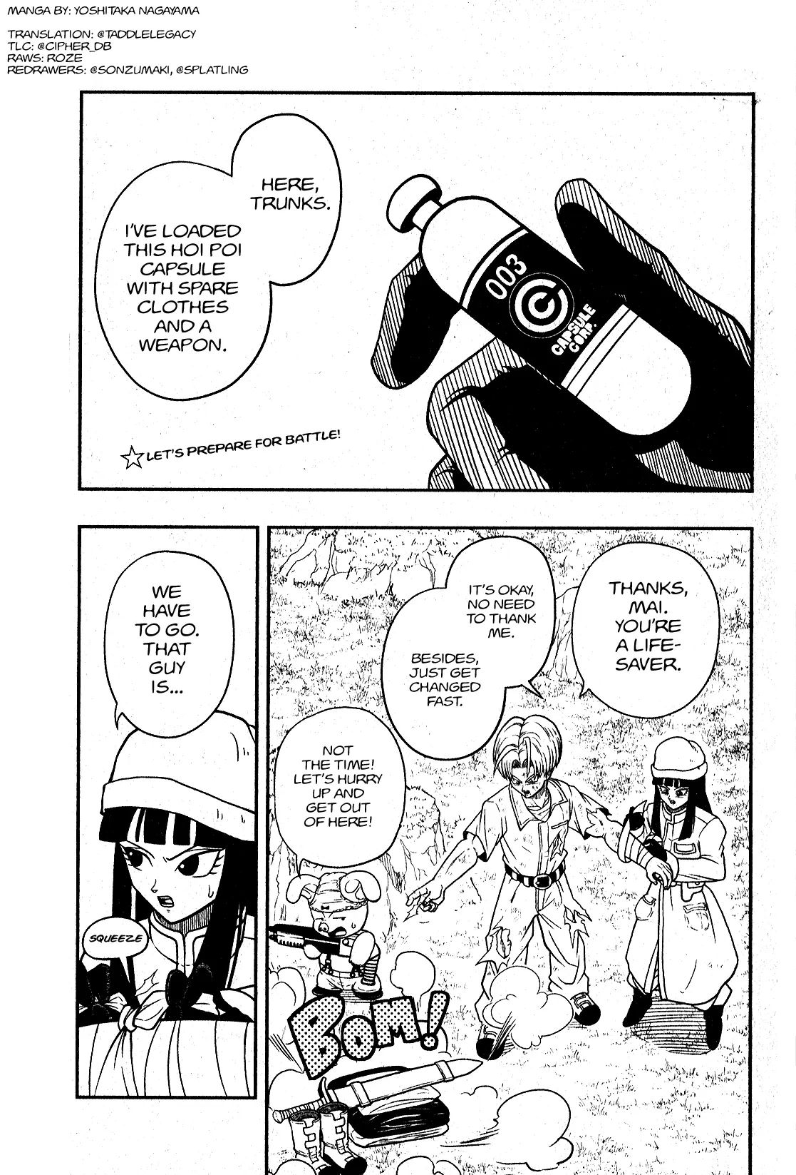 Super Dragon Ball Heroes: Universe Mission, chapter 3, page 1