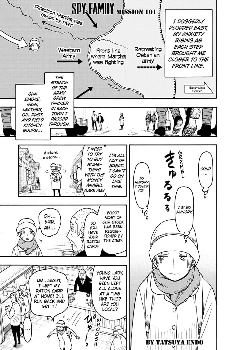 SPY x FAMILY Manga, chapter 101, page 1