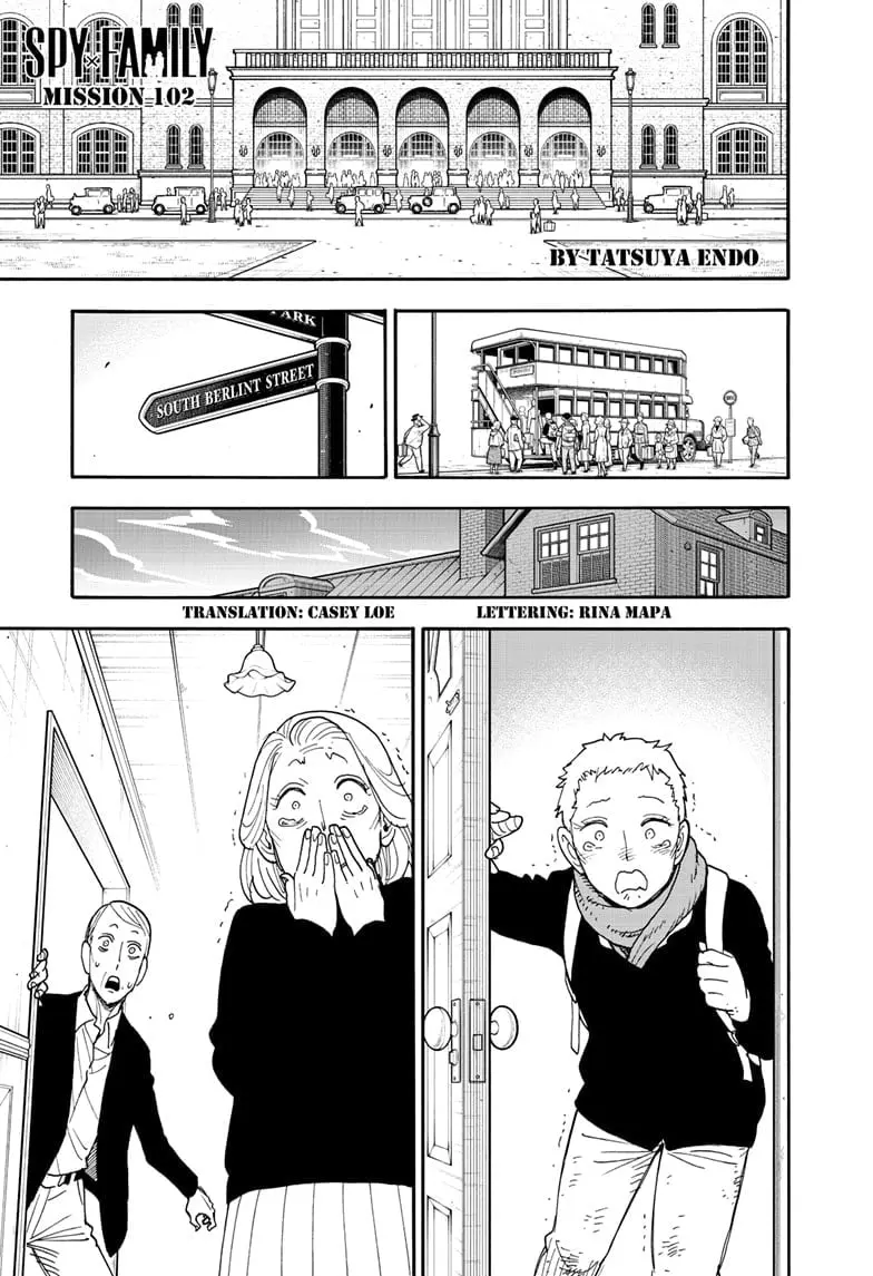 SPY x FAMILY Manga, chapter 102, page 1