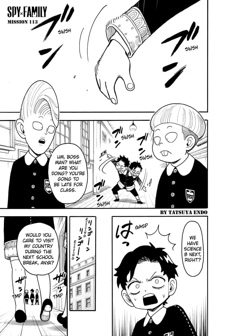 SPY x FAMILY Manga, chapter 113, page 1