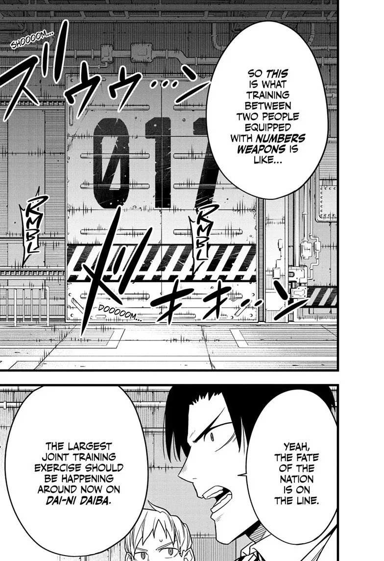 Kaiju No 8 Manga, chapter 69, page 4