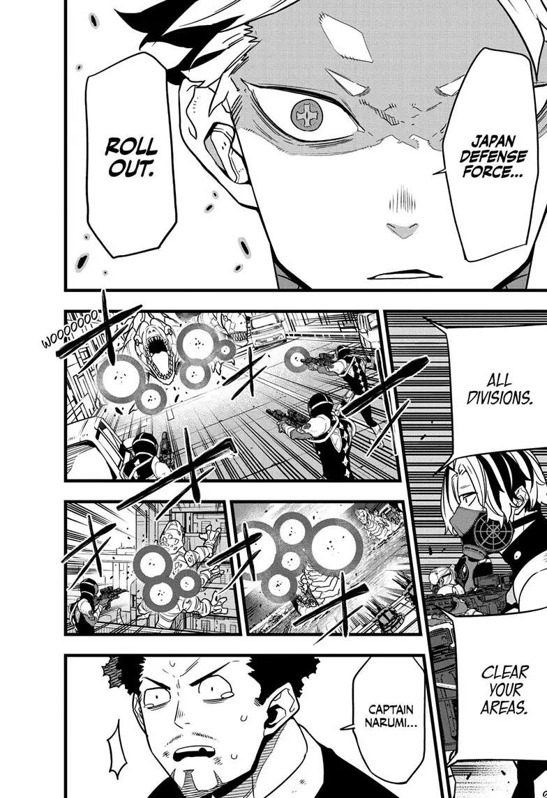 Kaiju No 8 Manga, chapter 71, page 2